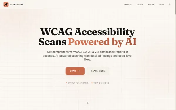 AccessHawk application screenshot
